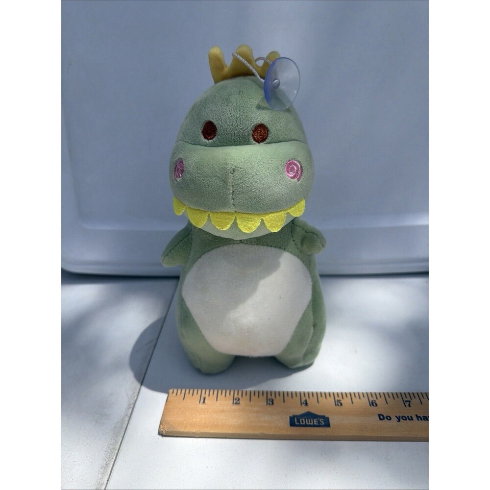 Green Dinosaur Stuffed Animal Plush Small 6-14 in Washable Birthday 2024 Window